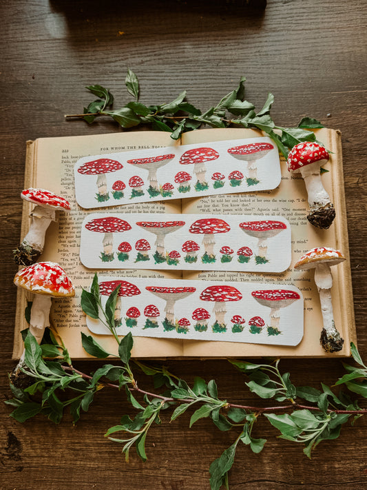 Fly agaric Mushroom Bookmark