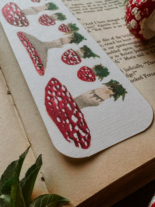 Fly agaric Mushroom Bookmark
