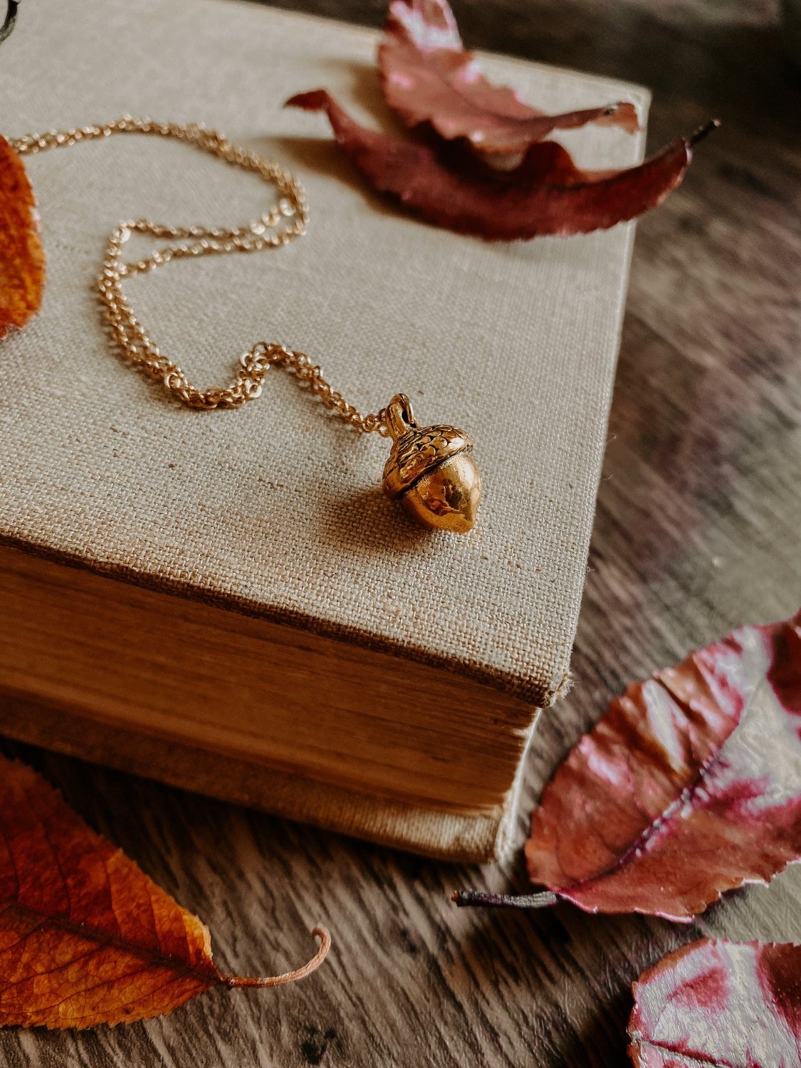 Little Acorn Necklace