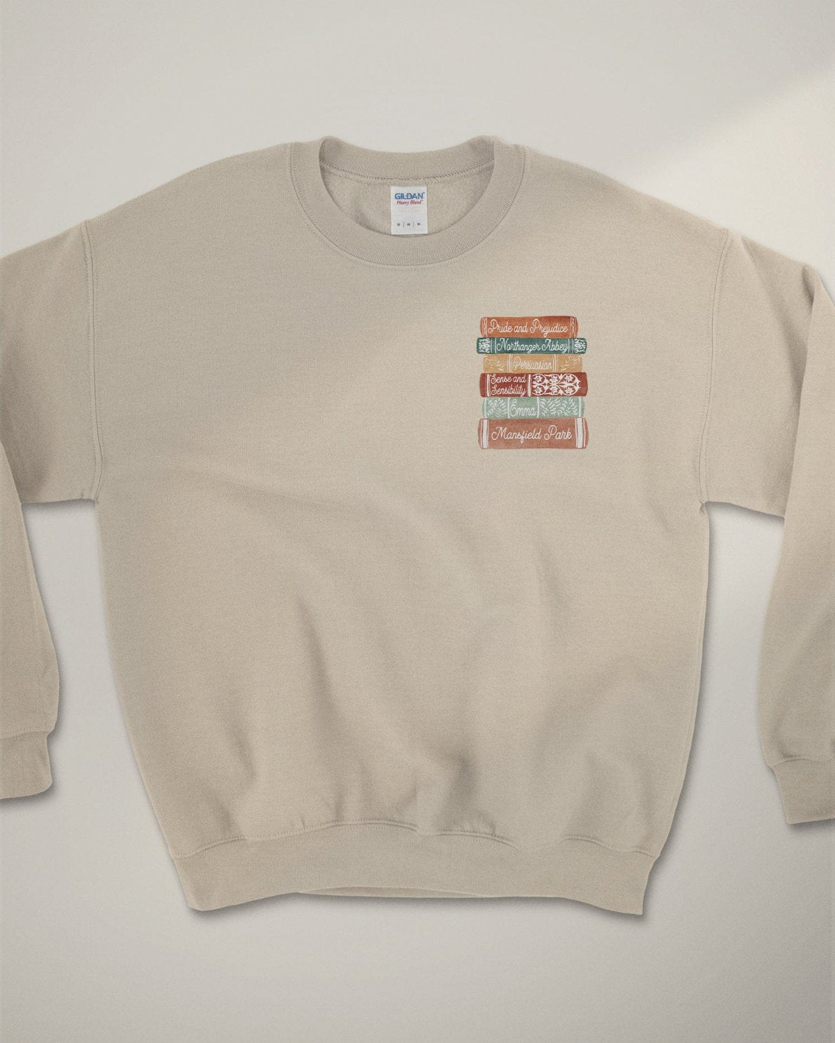 Jane Austen Bookstack Sweatshirt