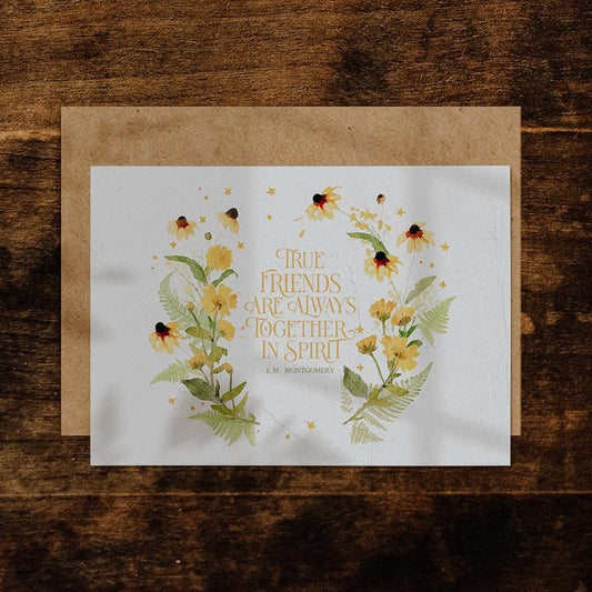 Together in Spirit Watercolor Greeting Card