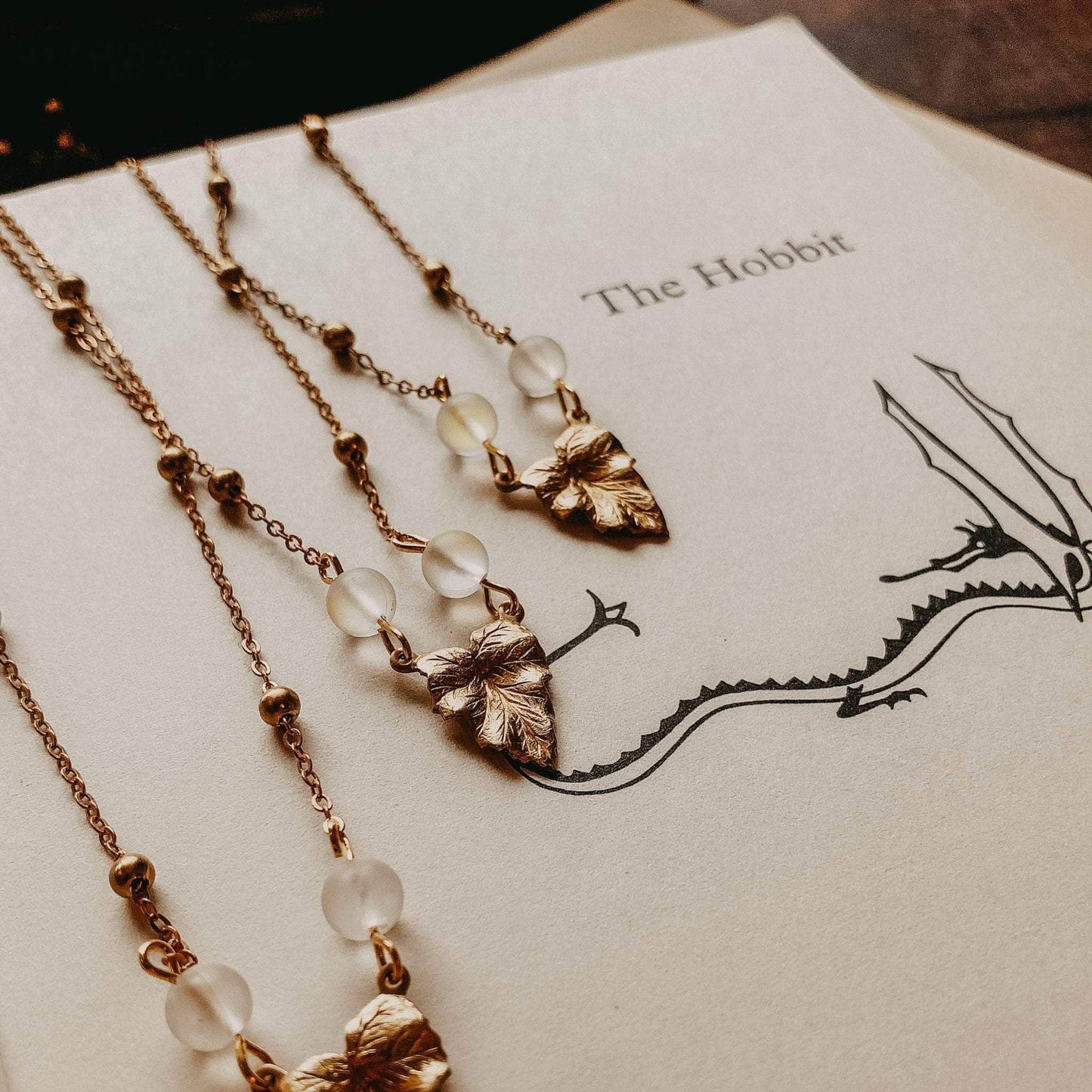 Cottage Leaf Necklace