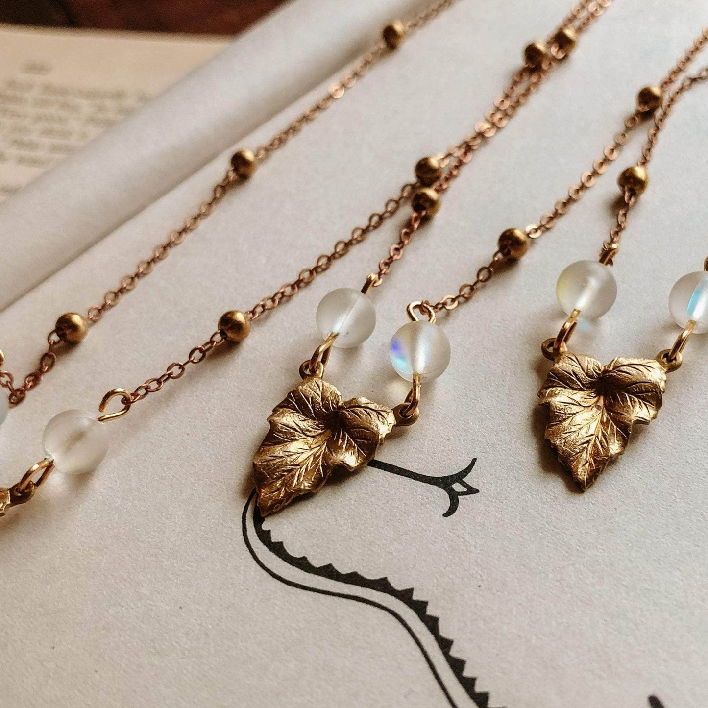Cottage Leaf Necklace