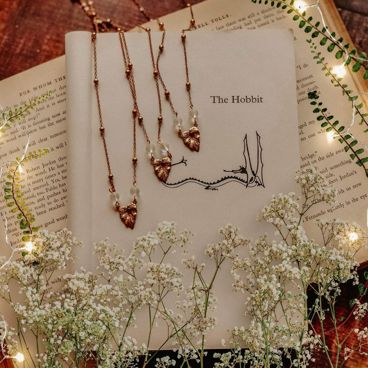 Cottage Leaf Necklace