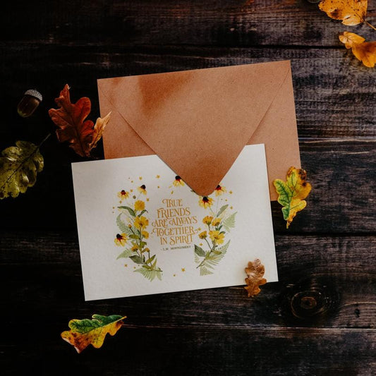 Together in Spirit Watercolor Greeting Card