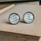 Virginia Woolf Cufflinks: "Never not thinking of you"