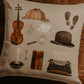 Sherlock Reversible Pillow