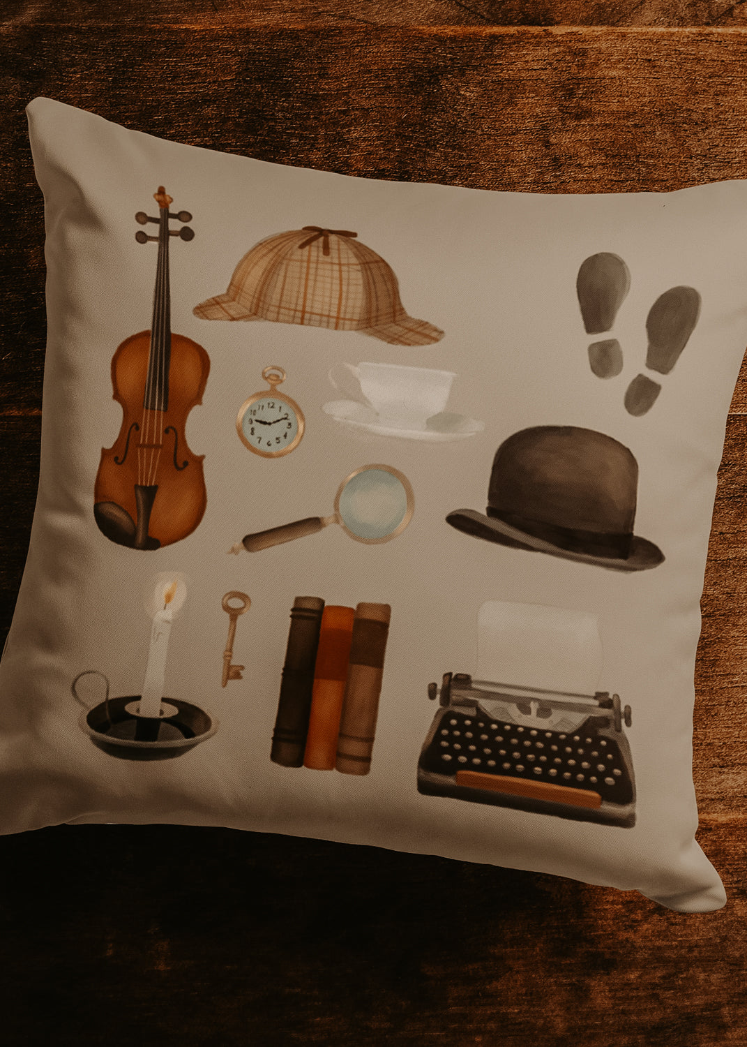 Sherlock Reversible Pillow