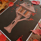 Autumn Tiny Library Print