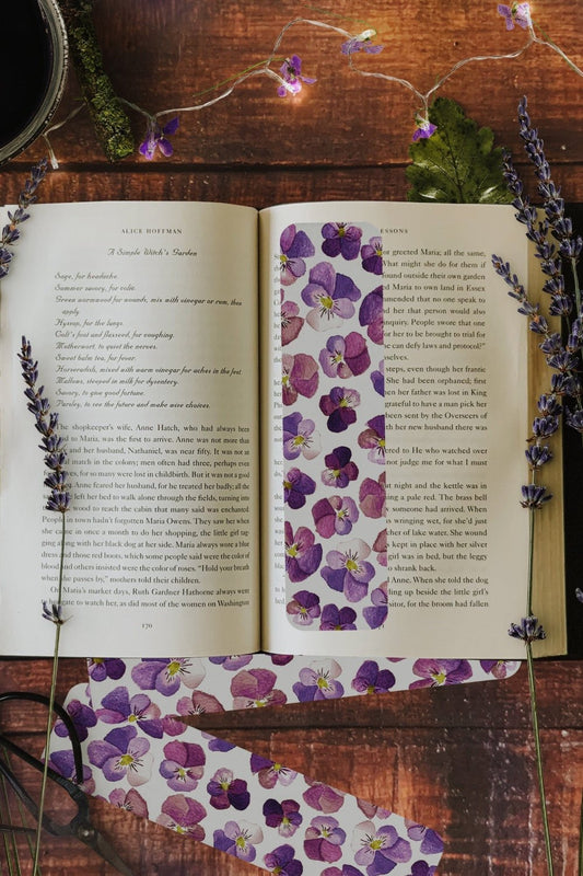 Pansy Bookmark