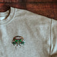 Lunar Moth Embroidered Sweatshirt