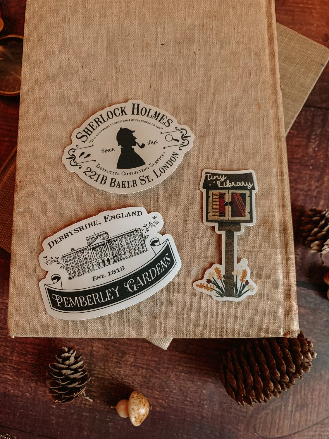 Tiny Library Sticker Die Cut