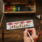Hand painted Fly agaric bookmark