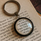 Virginia Woolf Wood Keychain: "Never not thinking of you"