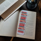 Jane Austen Bookstack Bookmark