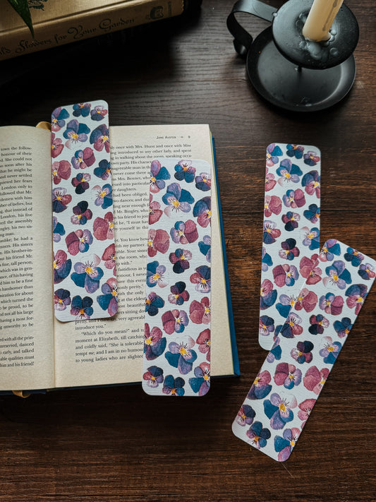 Pansy Bookmark