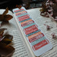 Jane Austen Bookstack Bookmark