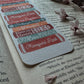 Jane Austen Bookstack Bookmark