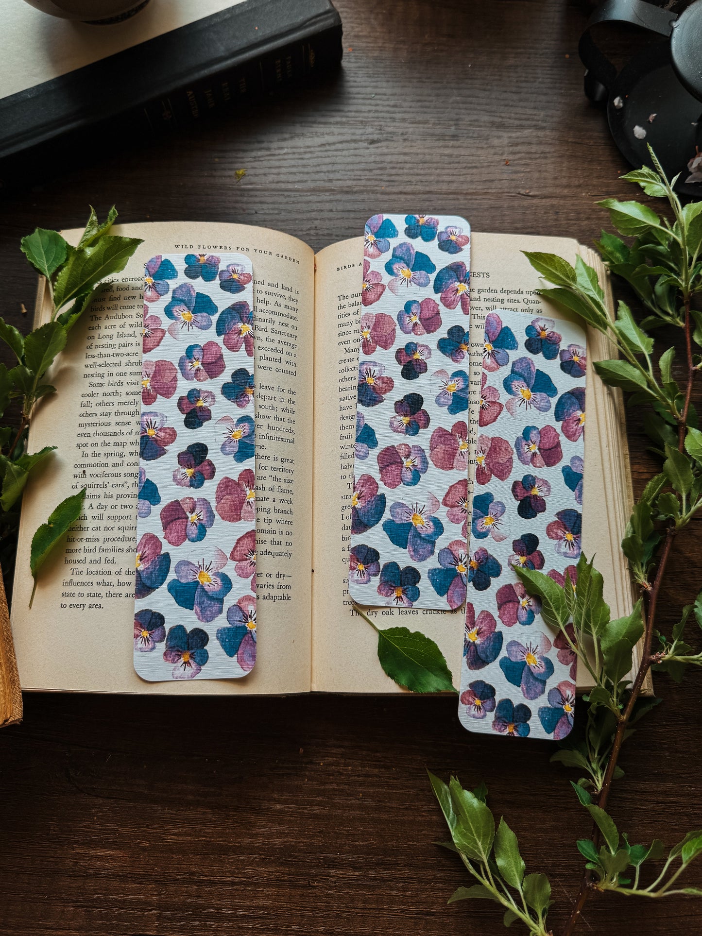 Pansy Bookmark