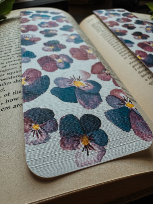 Pansy Bookmark