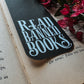 Read Banned Books Bookmark in black