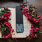 Read Banned Books Bookmark in black