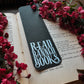 Read Banned Books Bookmark in black