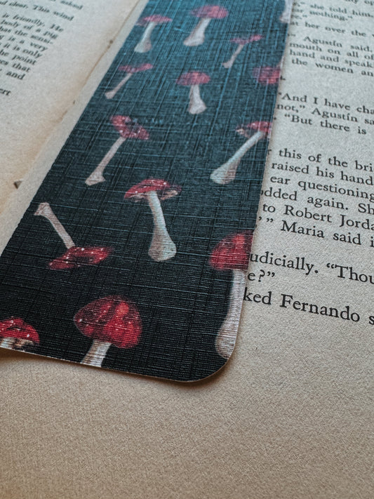 Amanita Muscaria Mushrooms Bookmark