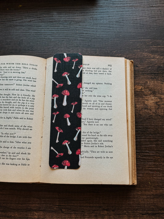 Amanita Muscaria Mushrooms Bookmark