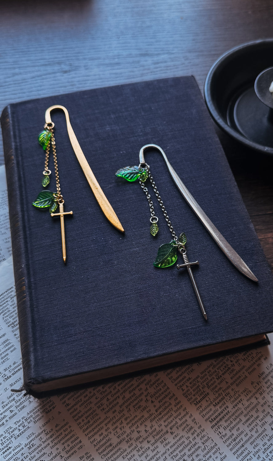 Sword Metal Bookmark