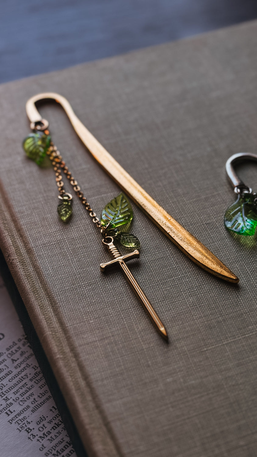 Sword Metal Bookmark