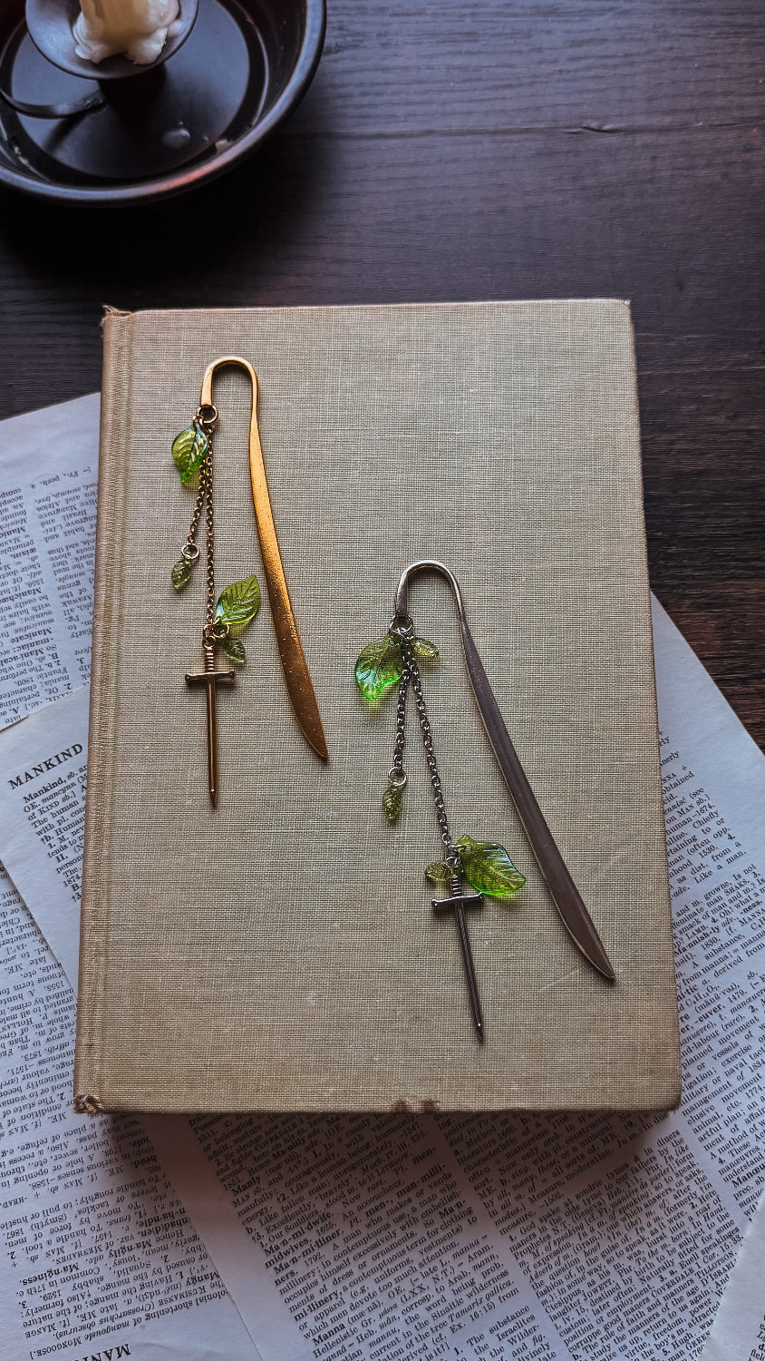 Sword Metal Bookmark