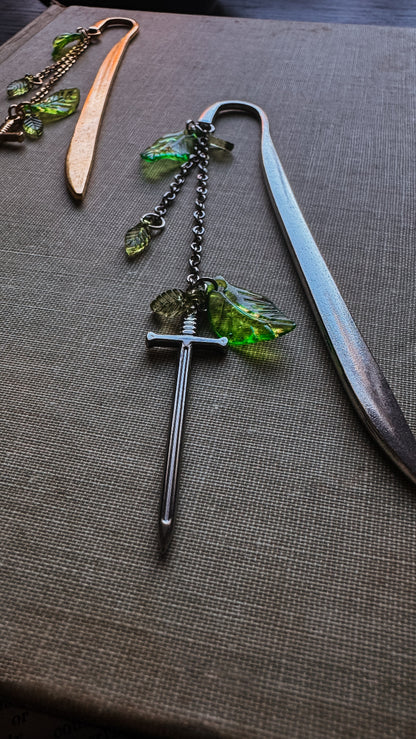 Sword Metal Bookmark