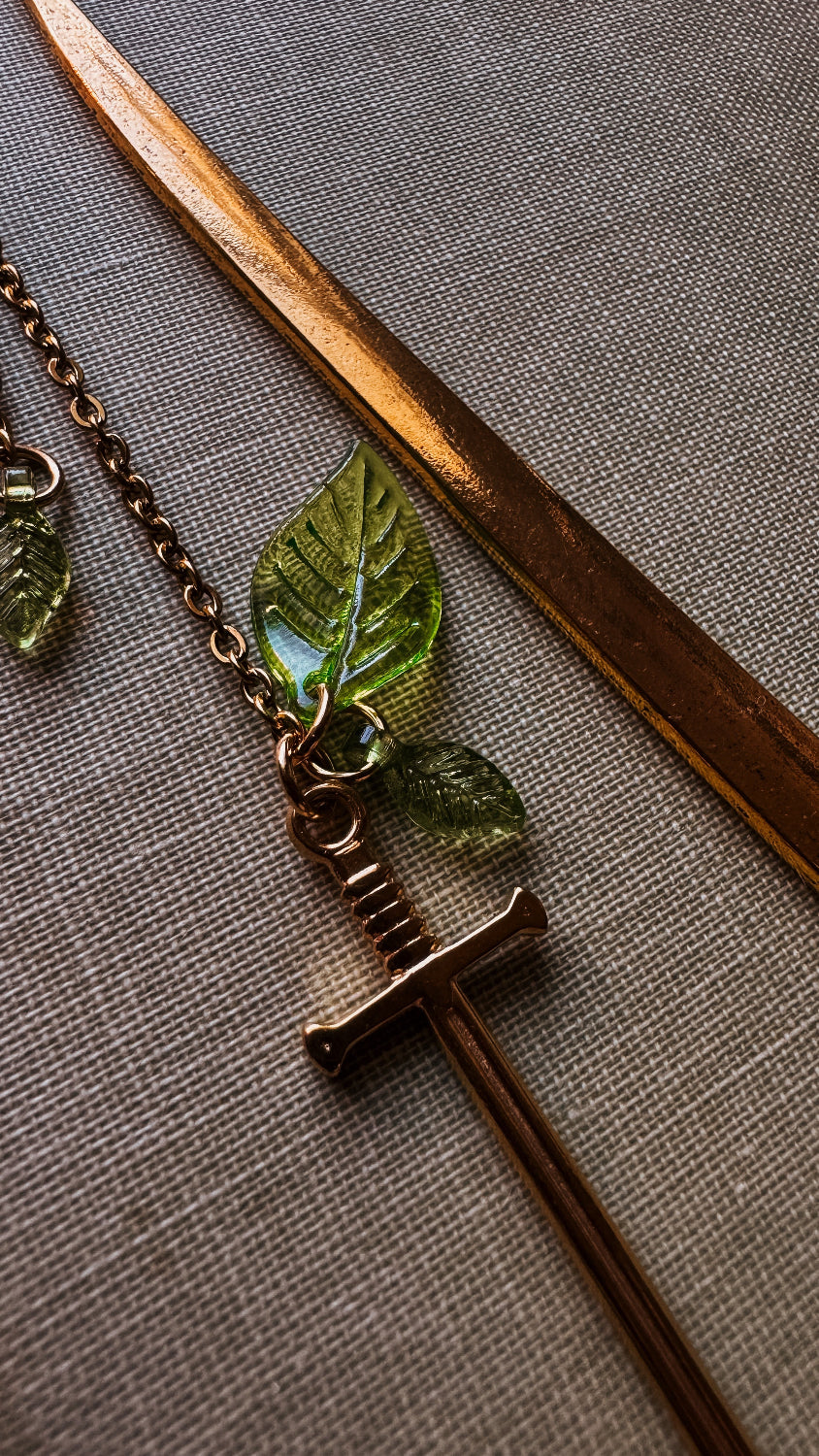 Sword Metal Bookmark