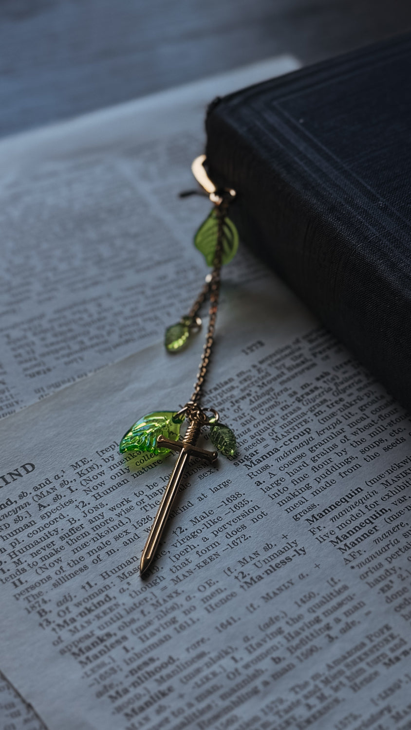 Sword Metal Bookmark