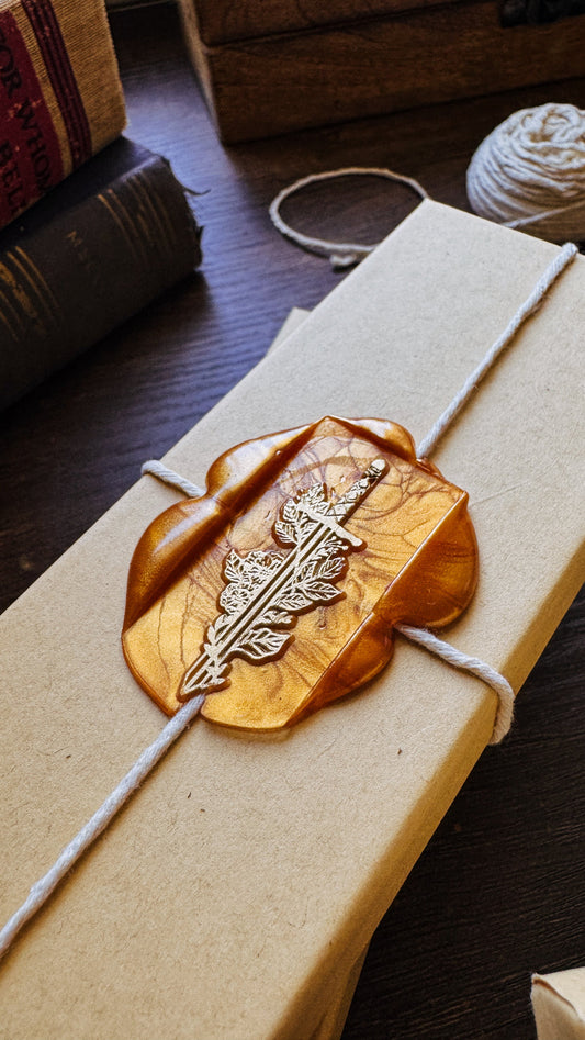 Sword Metal Bookmark