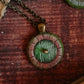 Clay Door Necklace in Green