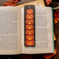 Jack-o-Lantern Stack Bookmark