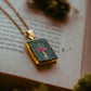 Hand Painted Mushroom Locket