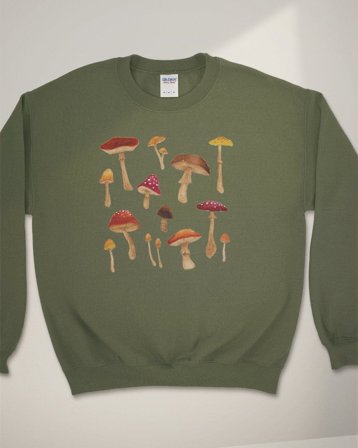 Watercolor Mushrooms Sweatshirt