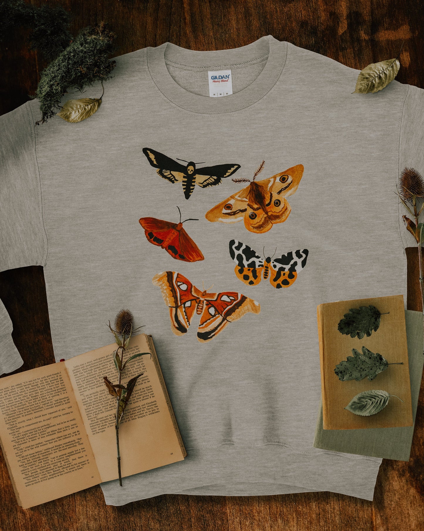 Autumn Moths Sweatshirt