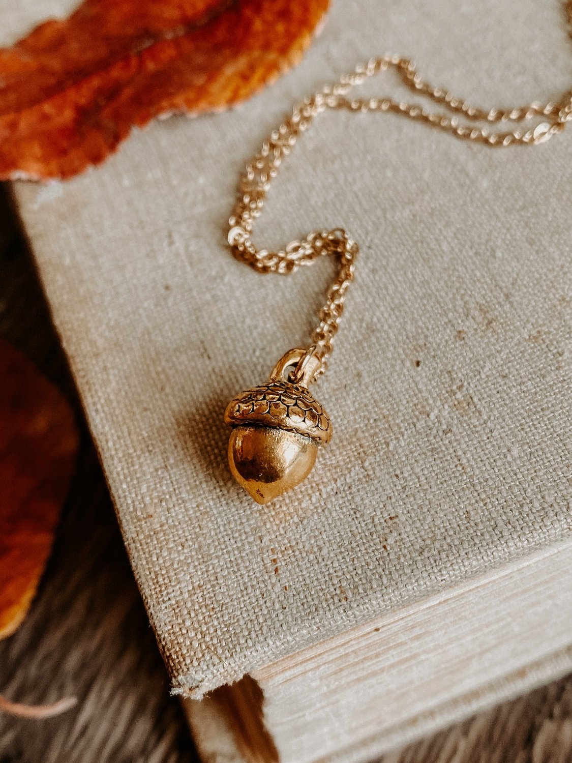 Little Acorn Necklace