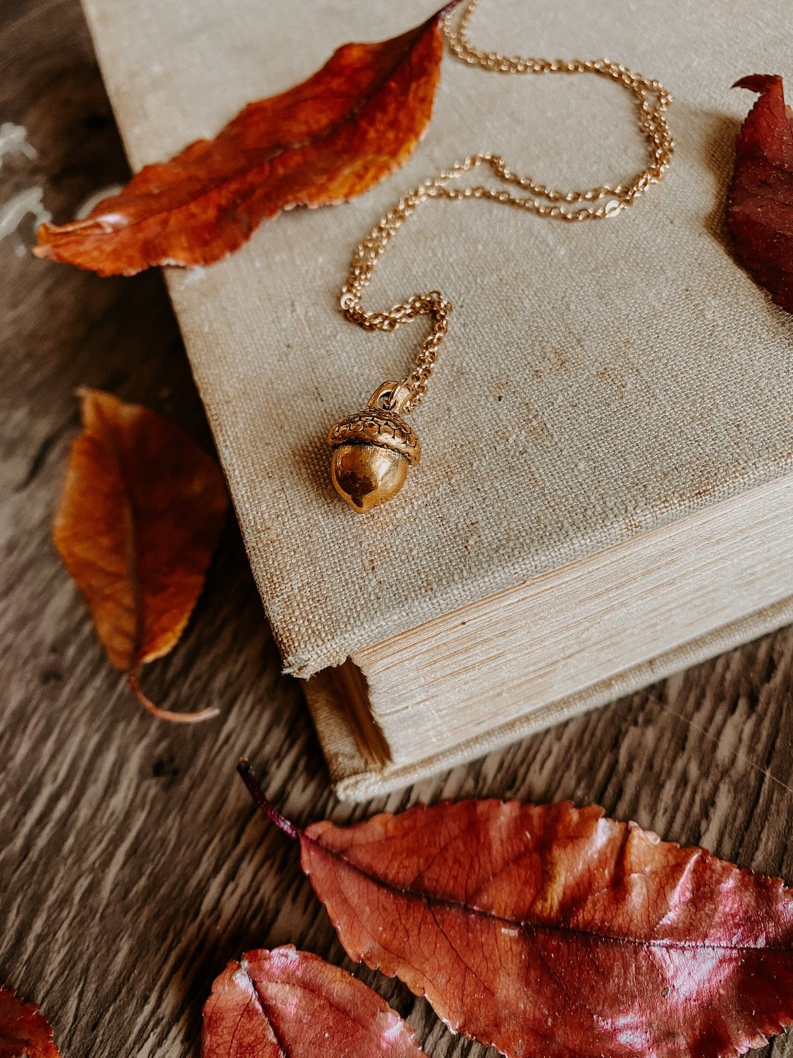 Little Acorn Necklace