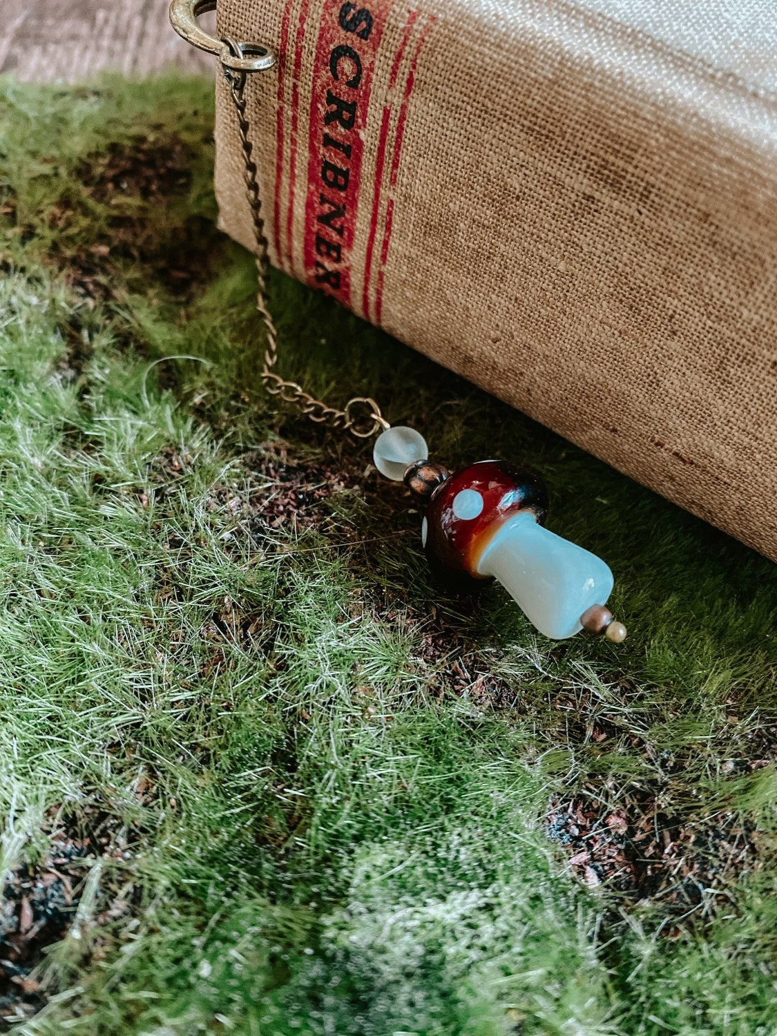 Mushroom Dangle Bookmark