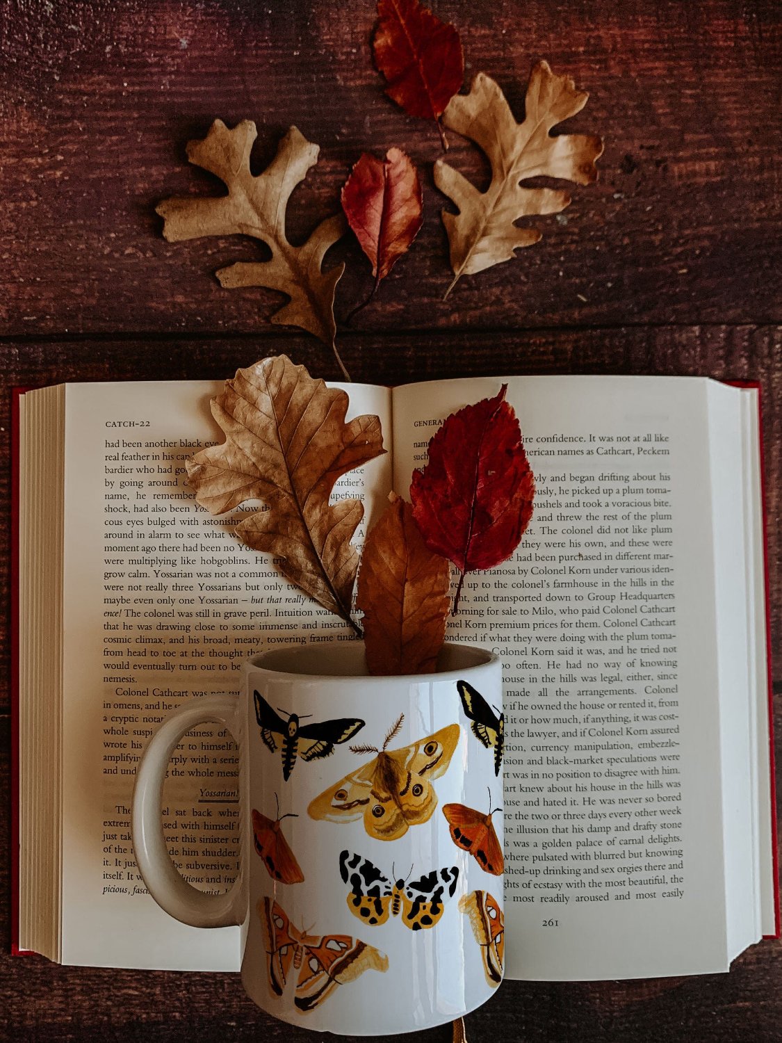 Autumn Moths Mug