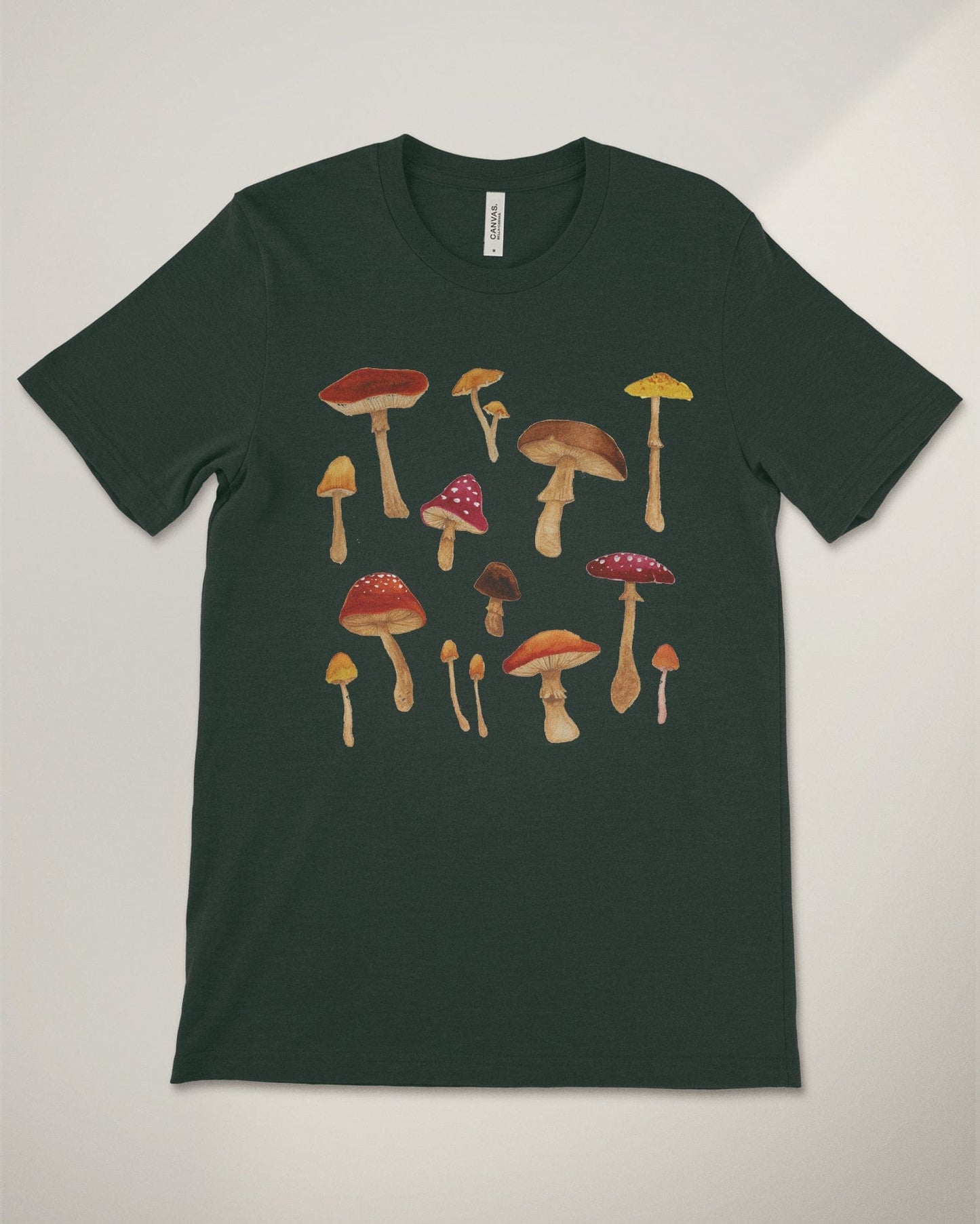 Watercolor Mushrooms T-Shirt