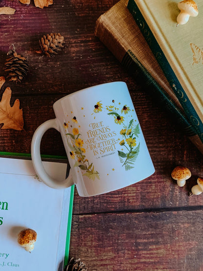 True Friends Are Always Together in Spirit Mug