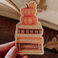 Pumpkins and Books Sticker