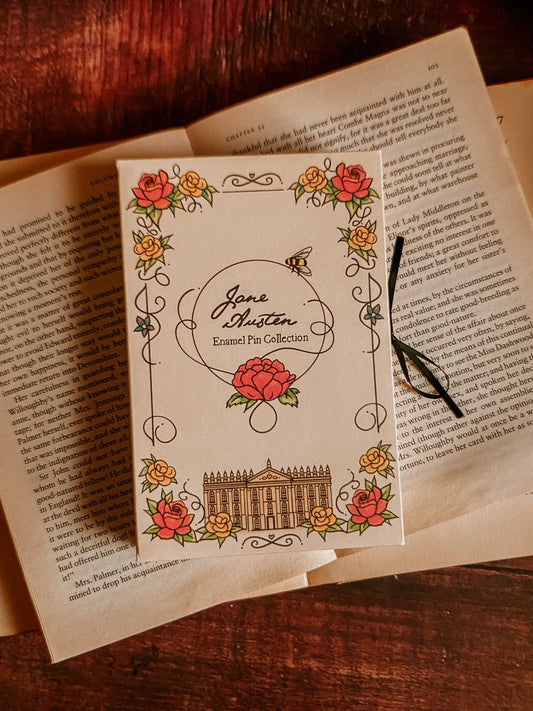 Jane Austen Pin and Box Set