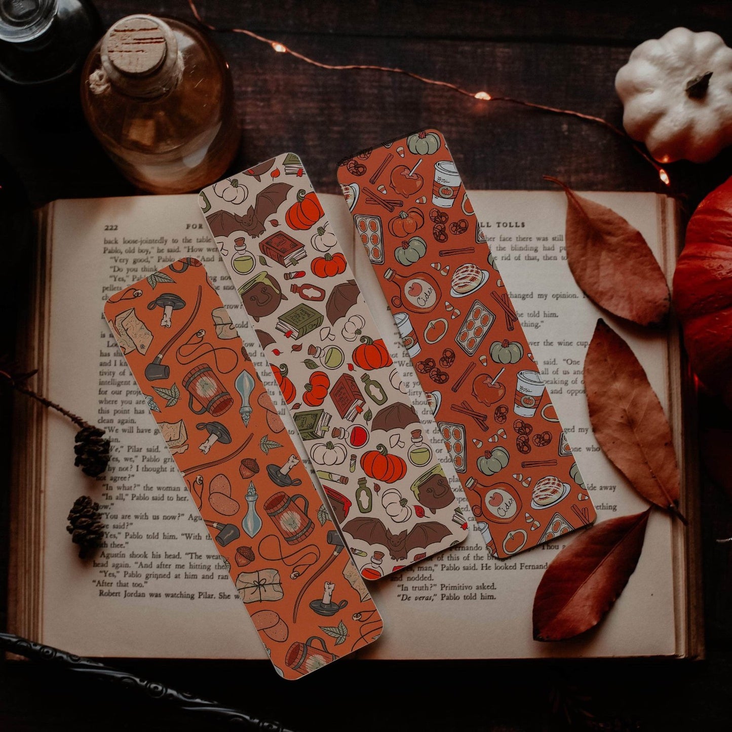 Spooky Pattern Bookmark